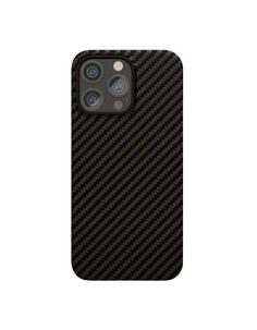 Чехол защитный VLP Kevlar Case с MagSafe для iPhone 15 ProMax, черный