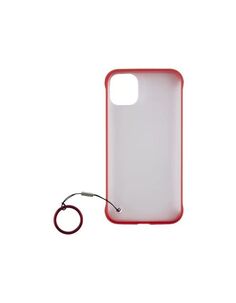 Чехол защитный Red Line Oslo для iPhone 11 Pro Max (6.5") (красный) с кольцом УТ000018438