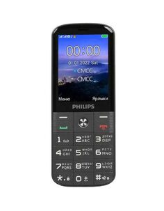 Мобильный телефон Philips E227 Xenium темно-серый