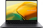 Ноутбук ASUS Zenbook, UM3402YA-KP688, черный, сумка, (90NB0W95-M016J0)