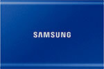 Внешний накопитель SSD Samsung T7, 2.0 Tb, blue (MU-PC2T0H/WW)