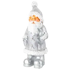 Фигурка декоративная полистоун, Дед мороз со звездочкой, 39 см, Lefard, 169-646