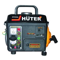 Генератор бензиновый, Huter, HT950A, 0.95, двухтактный, 2 л.с., 16 А, выход 12 В, 64/1/1