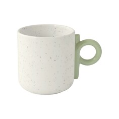 Кружка Easy life Creative бело-зелёная 350 мл