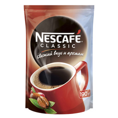 Кофе растворимый Nescafe Classic 190 г Nestle