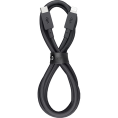 Кабель VLP Nylon Cable USB С - Lightning MFI черный