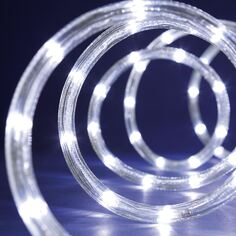 Светильник веревочный Lotti 37106 360 LED 15 м белый со стартовым шнуром