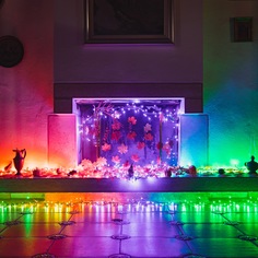 Гирлянда электрическая Twinkly cluster 400 LED IP44 6 м прозрачный со стартовым шнуром