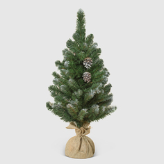 Ель искусственная Царь-Елка Снежная королева с шишками 60 см