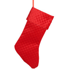 Носок для подарков Due Esse Christmas 49 см красный
