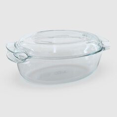 Кастрюля Pyrex овальная 5,8 л стекло