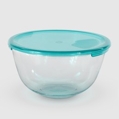 Миска Pyrex Cook&store 0,5 л+крышка голубая 14 см