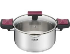 Кастрюля с крышкой Cook&Clip 2.9л 20см G7234474 Tefal