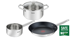 Набор посуды Cook Eat 4 предмета 16/20/28 см B922S434 Tefal