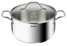 Кастрюля с крышкой Intuition 24 см. B8644674 Tefal