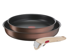Набор посуды со съемной ручкой Ingenio Eco Respect 3 предмета 24/28 см L7609053 Tefal