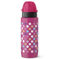 Бутылка для воды DRINK2GO, Точки, нержавеющая сталь 518364 0,6 л Emsa