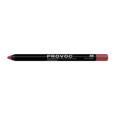 Provoc, Гелевая подводка-карандаш для губ №49, Sexy Scarlet, цвет бордовый