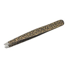 Metzger, Пинцет PT-361-R/D (Dotted) скошенный леопардовый