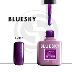 Bluesky, Гель-лак Luxury Silver №490