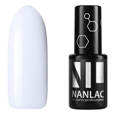 Nano Professional, Гель-лак №1100, Супер белый