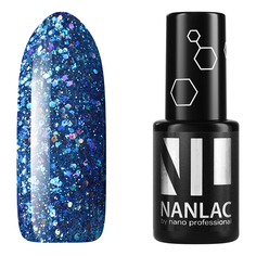 Nano Professional, Гель-лак №2169, Синий бриллиант