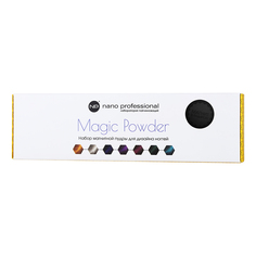 Nano Professional, Набор магнитной пудры Magic Powder, 7х1 г