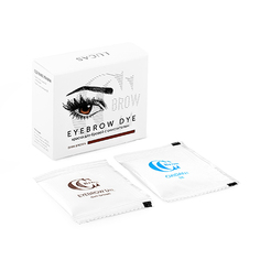 Lucas Cosmetics, Краска для бровей CC Brow 1+1, темно-коричневая