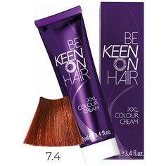 KEEN, Крем-краска для волос XXL 7.4