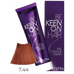 KEEN, Крем-краска для волос XXL 7.44