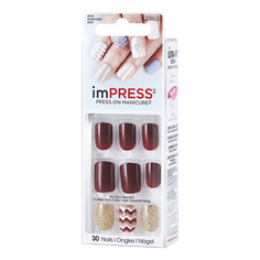 Kiss, Твердый лак imPRESS «Золото Востока», короткая длина
