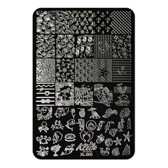 Klio Professional, Пластина для стемпинга №005