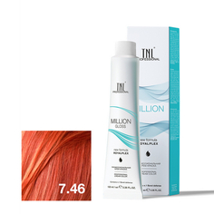TNL, Крем-краска для волос Million Gloss 7.46