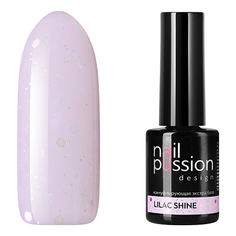Nail Passion, База Lilac Shine, 10 мл