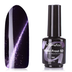 InGarden, Гель-лак «Кошачий глаз 5D» №198, Violet Frost In'garden