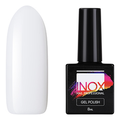 INOX nail professional, Гель-лак №001, Белый классический