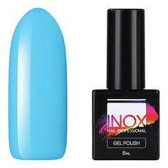 INOX nail professional, Гель-лак №050, Голубой артишок