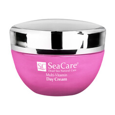 SeaCare, Омолаживающий дневной крем для лица с витаминами А, Е, коэнзимом Q10 и минералами Мертвого моря Multi-Vitamin