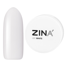 Zina, Камуфлирующий гель LED White, 15 г