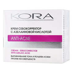 KORA, Крем себокорректор Anti-Acne, 50 мл КОРА