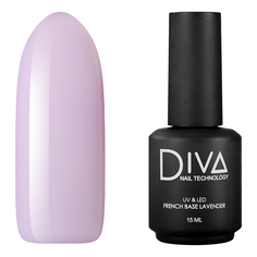 Diva Nail Technology, База French Lavender, 15 мл