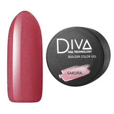 Diva Nail Technology, Трехфазный гель Builder Color, Sakura