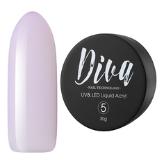 Diva Nail Technology, Жидкий акрил №5, 30 мл