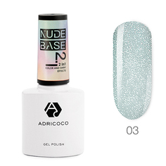 ADRICOCO, База Nude 2 in 1 №03, Bliss