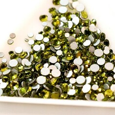 Puf, Стразы стеклянные Olivine, 400 шт. PÜF