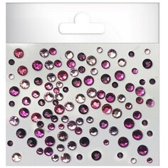 Puf, Стразы стеклянные Mix Rose, 400 шт. PÜF