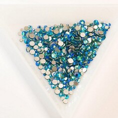 Puf, Стразы стеклянные AB BLue, 400 шт. PÜF