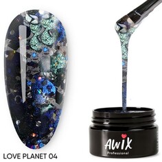 AWIX Professional, Гель-лак Love Planet №04