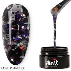 AWIX Professional, Гель-лак Love Planet №08