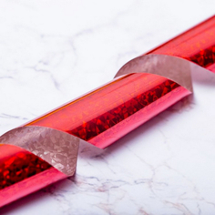 Набор, Blesk, Фольга для дизайна ногтей №37, 50 см, 5 шт. Блеск